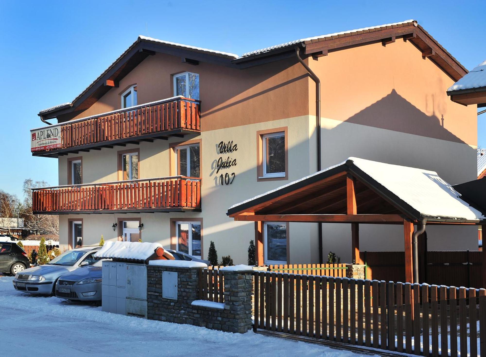 APLEND Vila Júlia Vysoké Tatry Exterior foto