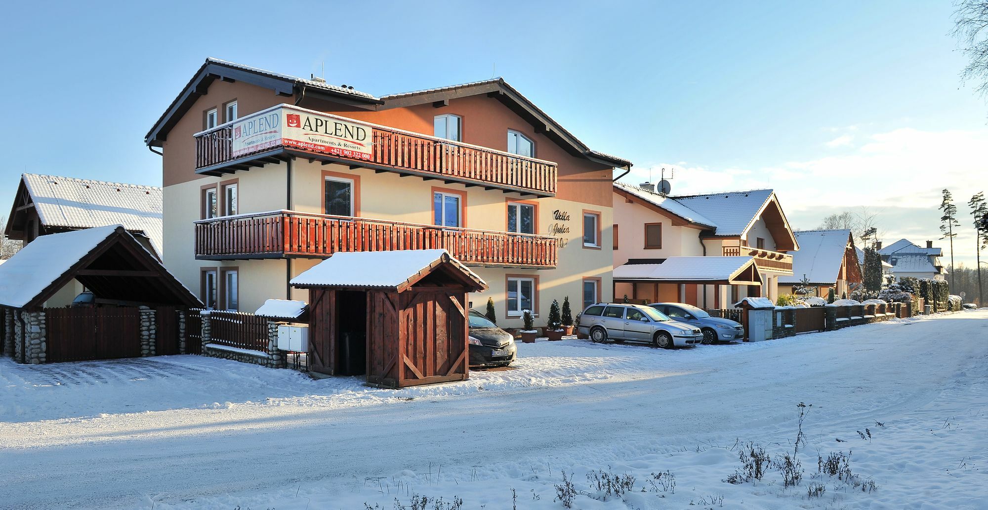 APLEND Vila Júlia Vysoké Tatry Exterior foto